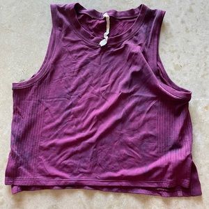 Lululemon Train to Be Tank Marvel/black size small
